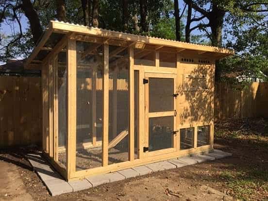 customer build of the palace chicken coop